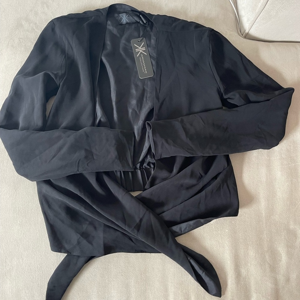 NWT Kardashian Cropped Blazer